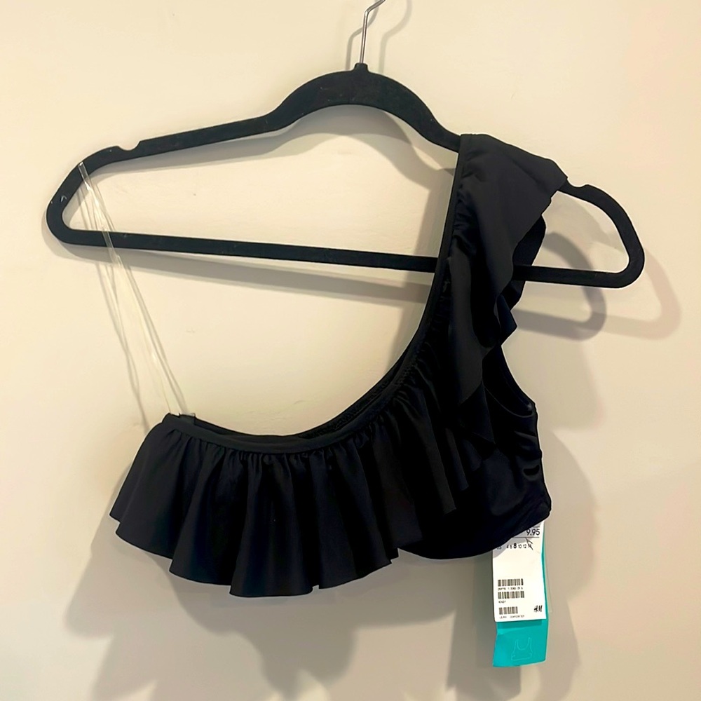 H&M bikini top one shoulder